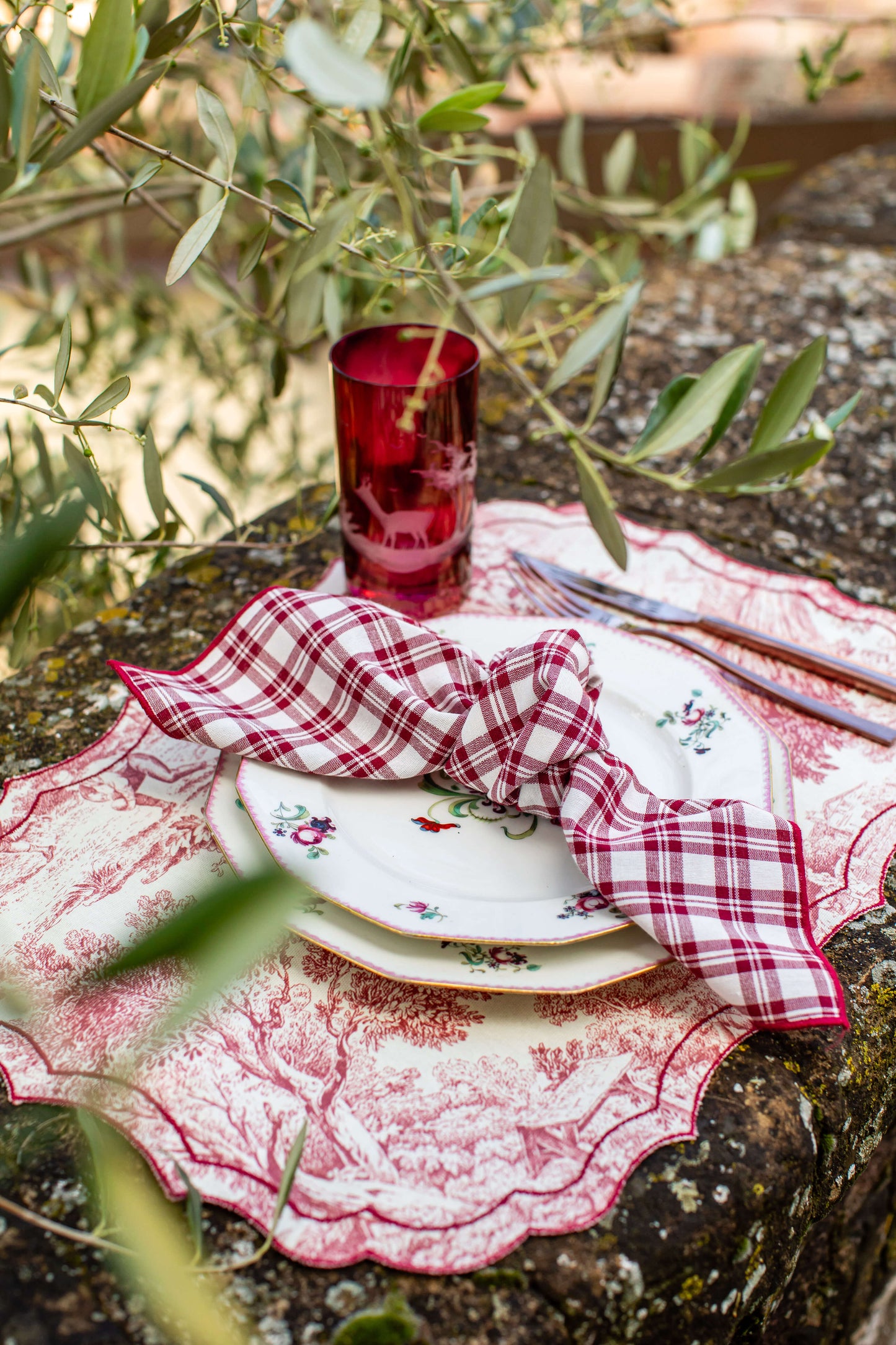 Stain Resistant Cotton Firenze Placemat ( 50*35)