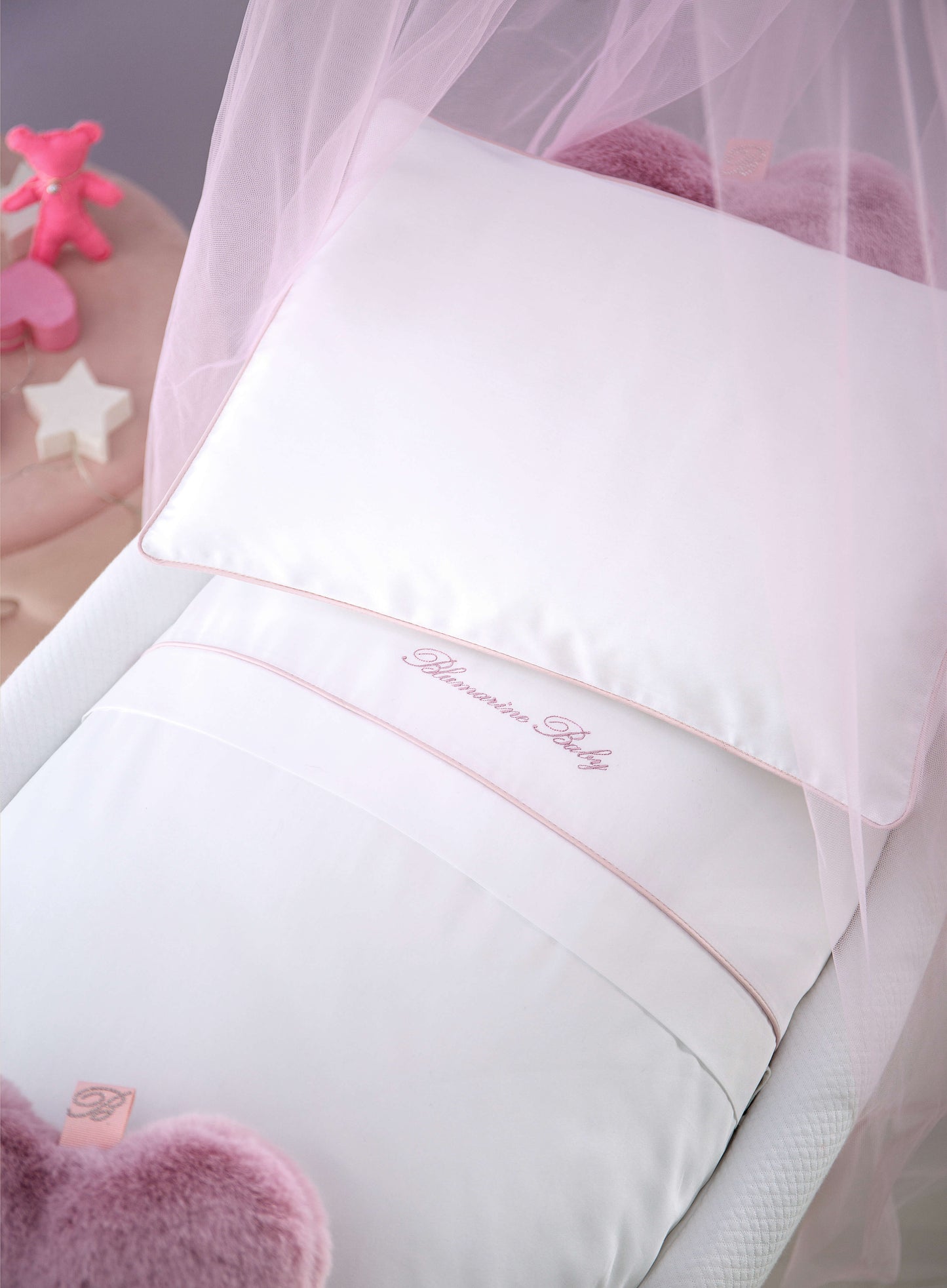 DUVET COVER SET FOR CRADLE BABY BLU