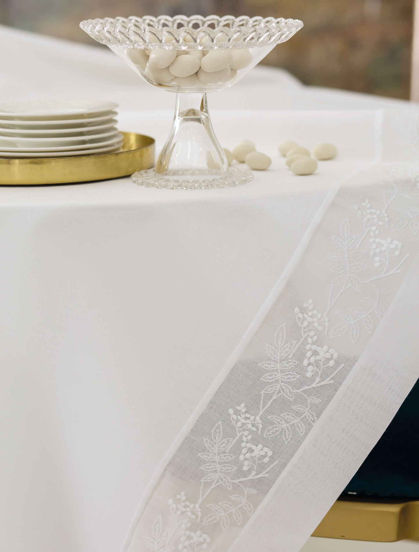 TABLE COVER CERIMONIA 90X90