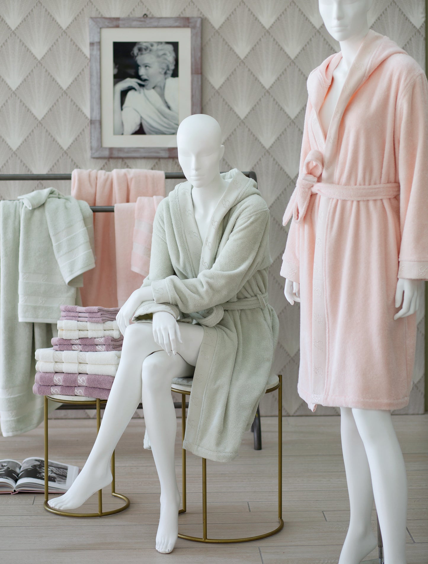 BATHROBE DOLCE OZIO S/M