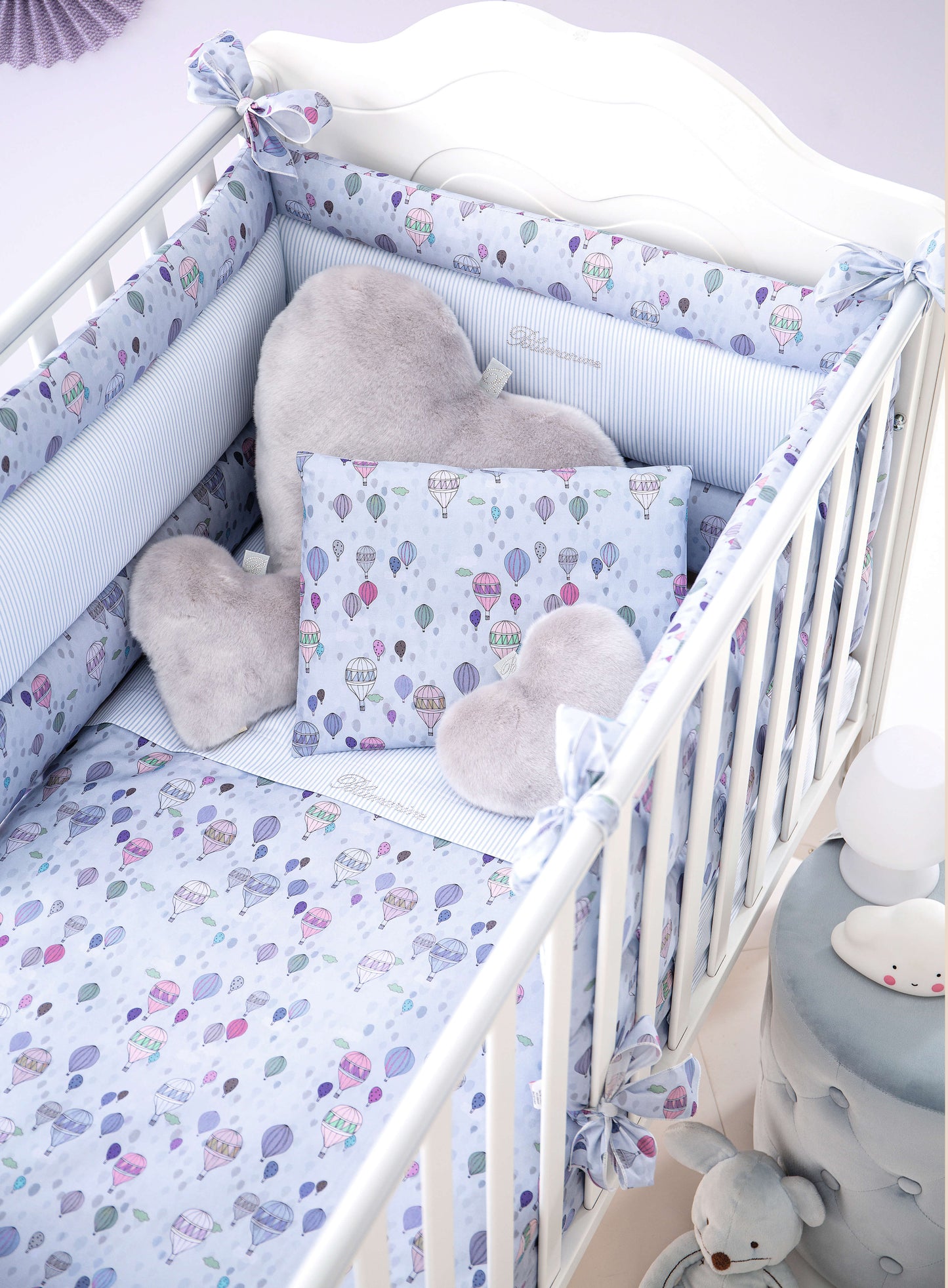 DUVET COVER SET FOR BABY BED MONGOLFIERA