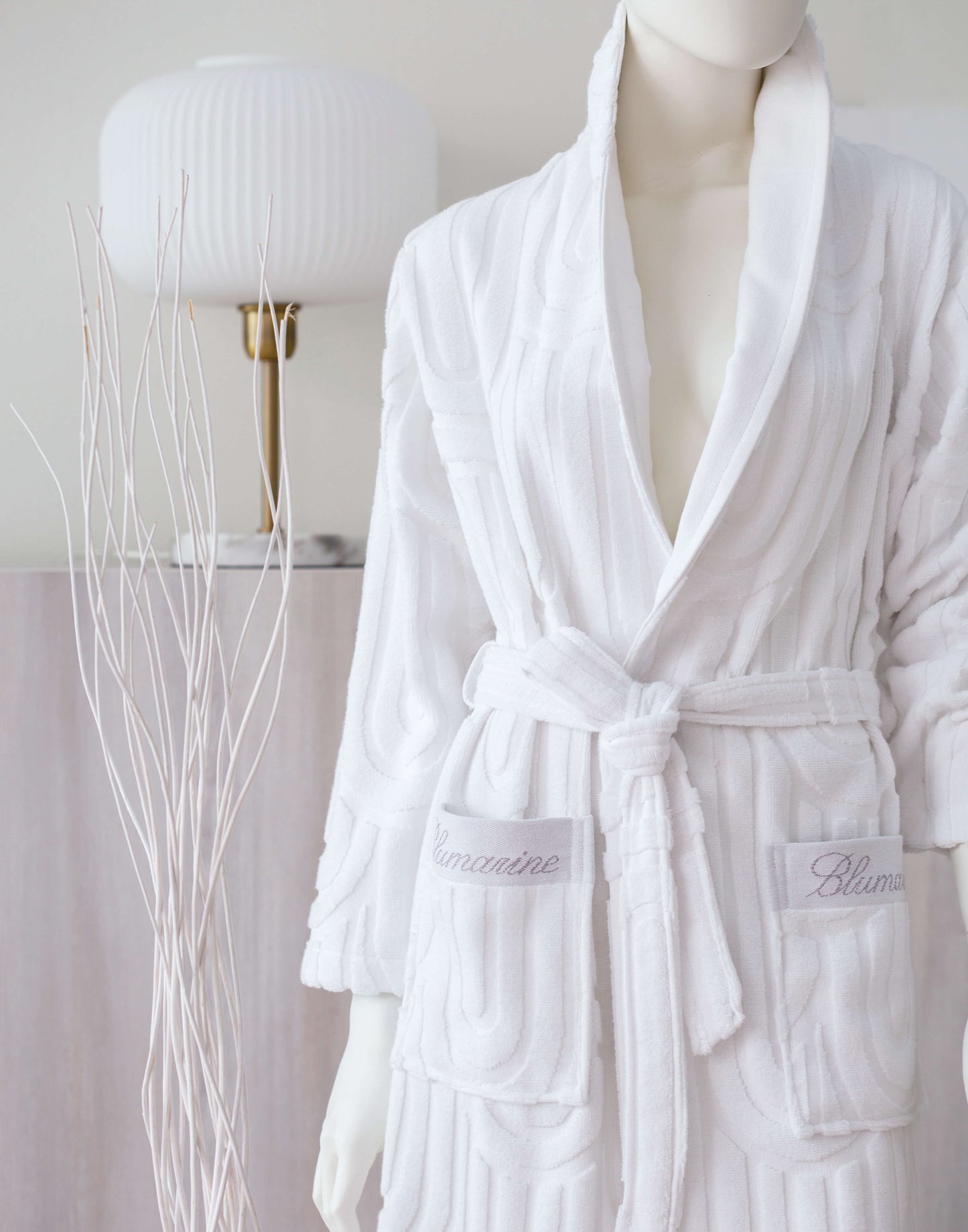 BATHROBE MONOGRAM S/M