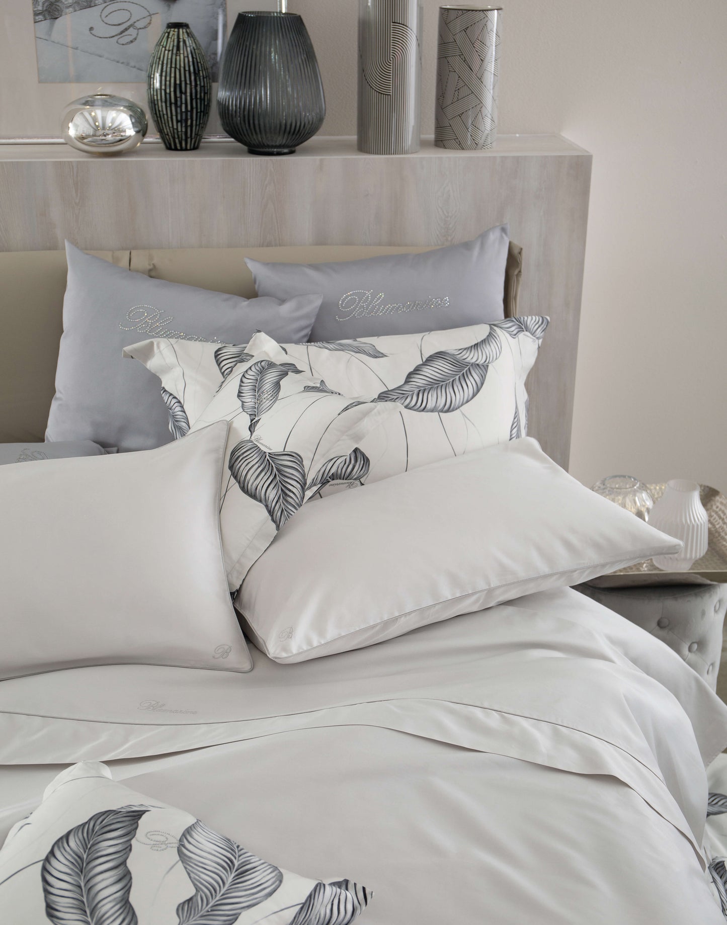 DUVET COVER SET PROFILO BLU 220X220