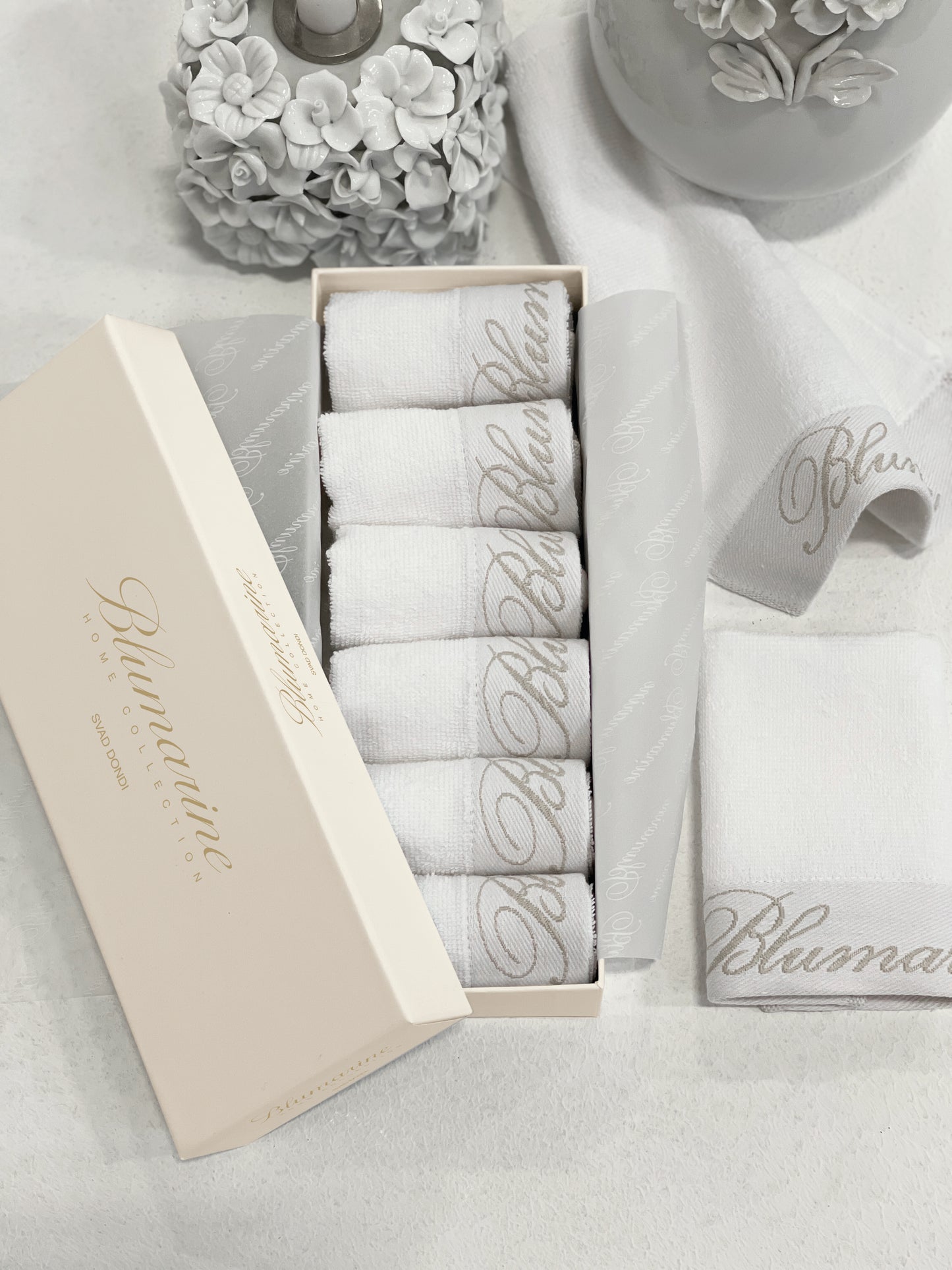 WASHCLOTHS SET SPA 6 PCS