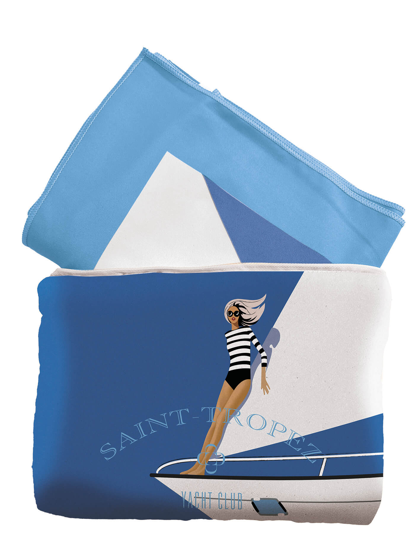 Beach towel with cover 100*180