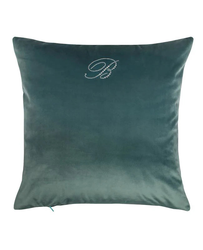 CUSHION BLU VELVET