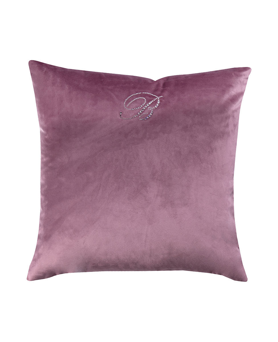 CUSHION BLU VELVET