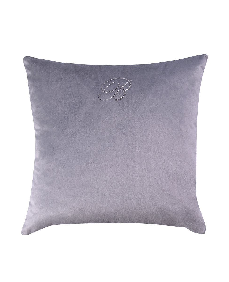 CUSHION BLU VELVET